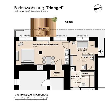 Apartment Triangel Schmilau